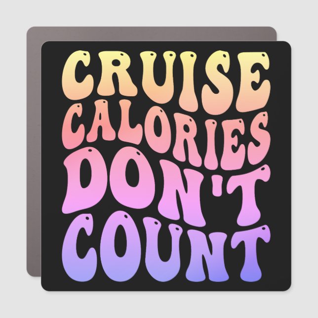 Cruise Decor Door Personalized Magnet (Front)