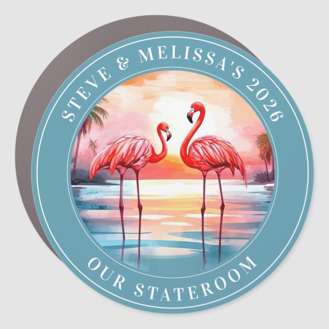 Cruise Decor Door Personalized Magnet (Front)