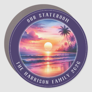 Cruise Decor Door Personalized Magnet
