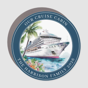 Cruise Decor Door Personalized Magnet