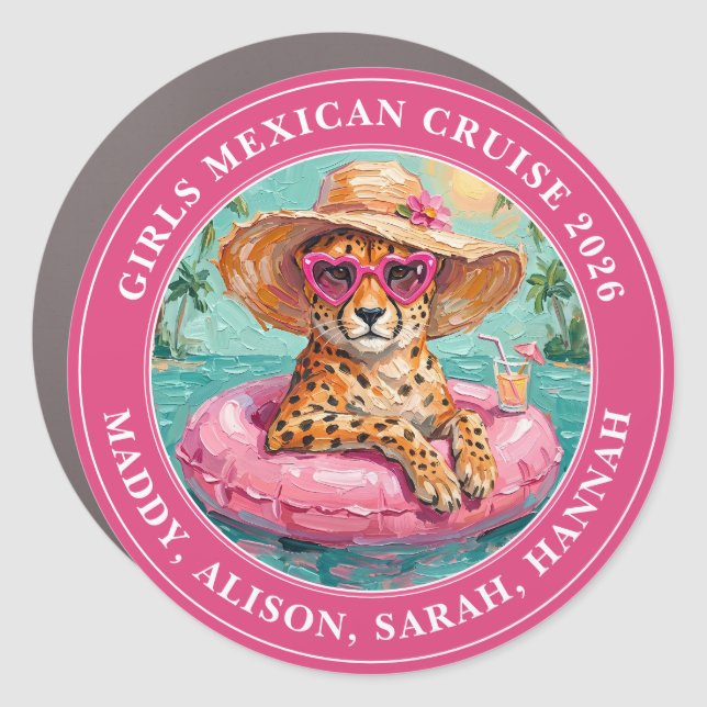 Cruise Decor Door Personalized Magnet (Front)