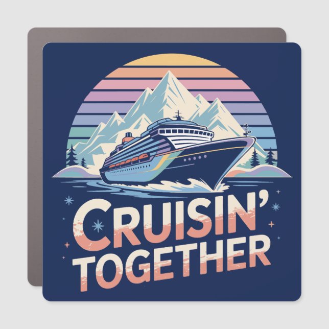 Cruise Decor Door Personalized Magnet (Front)
