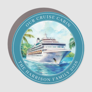 Cruise Decor Door Personalized Magnet