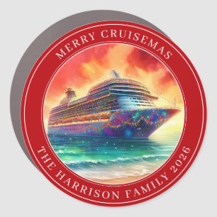 Cruise Decor Door Personalized Magnet