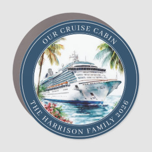 Cruise Decor Door Personalized Magnet