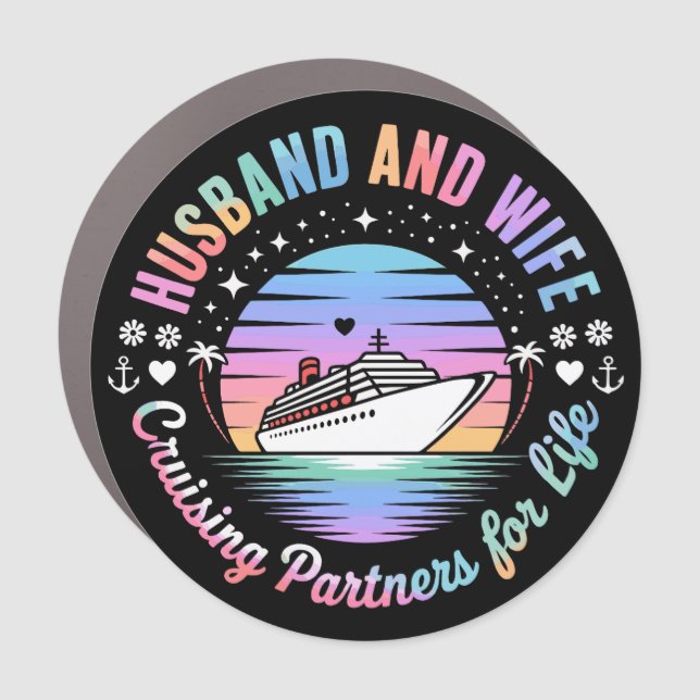 Cruise Decor Door Personalized Magnet (Front)