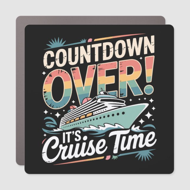 Cruise Decor Door Personalized Magnet (Front)