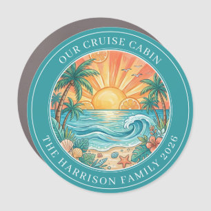 Cruise Decor Door Personalized Magnet