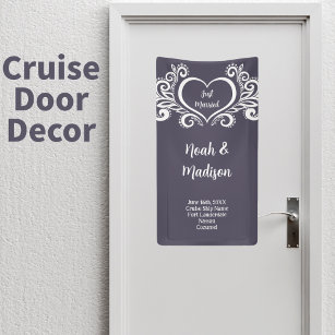 Cruise Door Decor Sign Stateroom Door Just Married