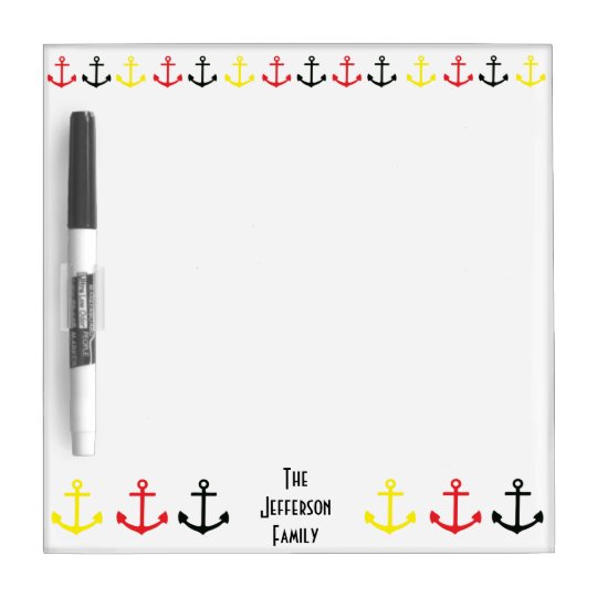 Cruise Door Decorations Anchors Fish Extender Dry Erase Board