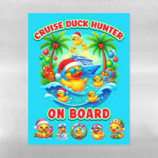 Cruise Duck Hunter Cabin Door Magnet Magnetic Dry Erase Sheet