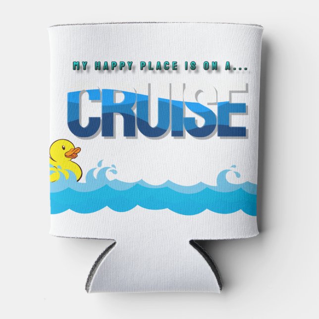 Cruise Duck Koozie (Front)