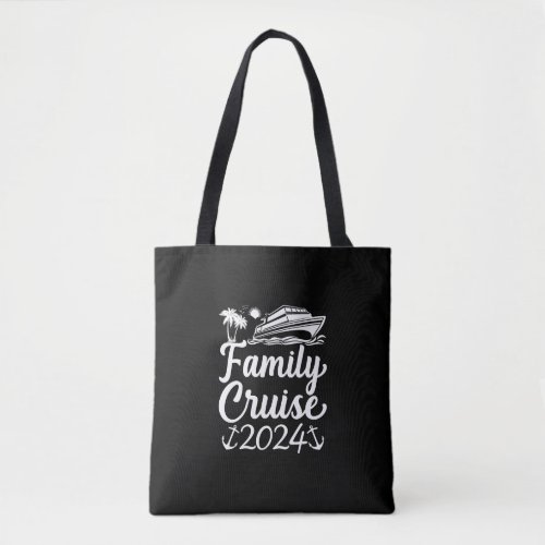 Cruise Family 2024 Squad Vacation Matching Family Tote Bag