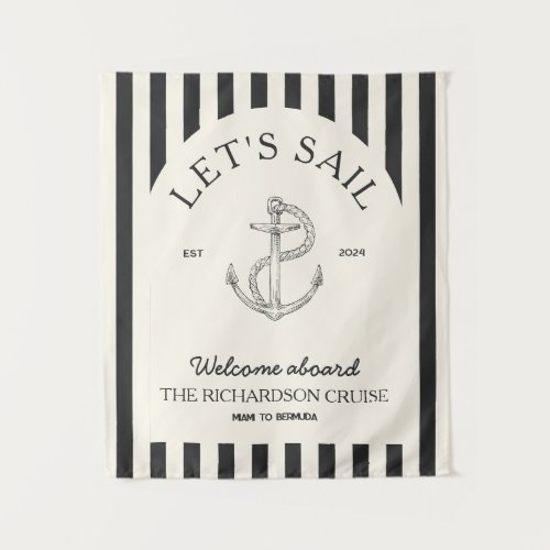 Cruise family reunion banner