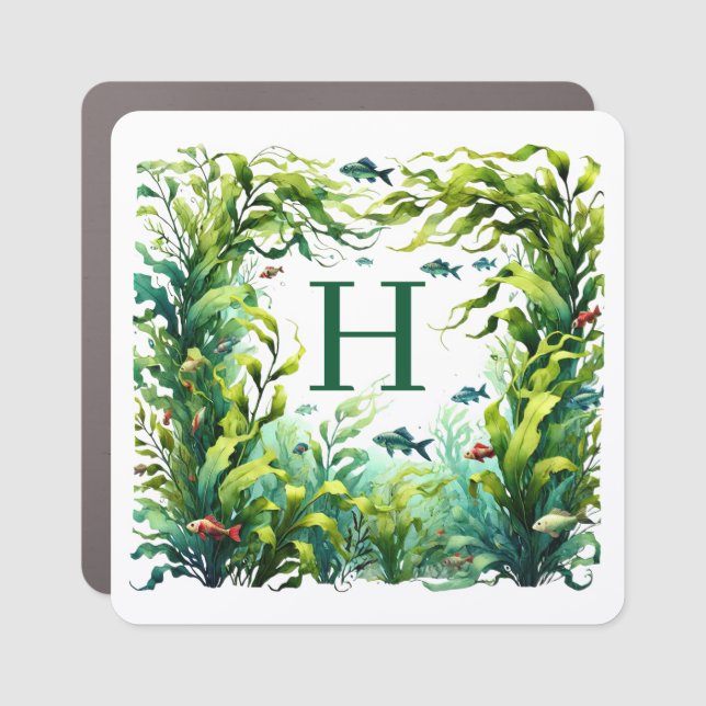 Cruise Fish Decor Door Personalized Magnet (Front)