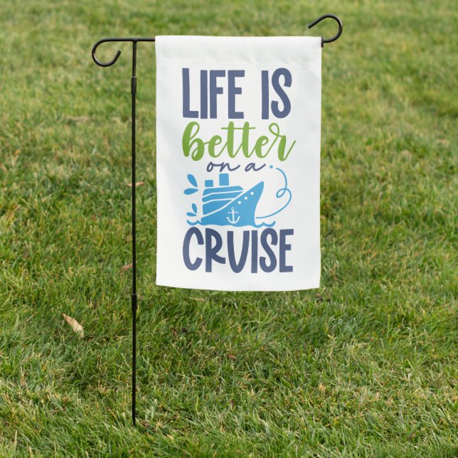 Cruise Garden Flag (In SItu)