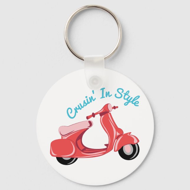 Cruise In Style Keychain (Front)