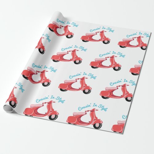 Cruise In Style Wrapping Paper