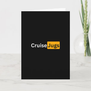 Cruise Jugs - Y Cruising Bon Voyage Gifts  Card