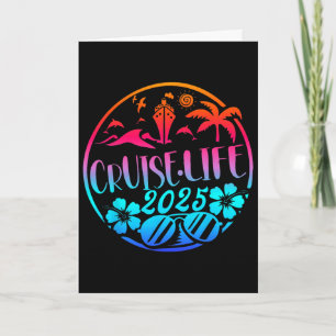 Cruise Life 2025 Family Vacation Matching Family G Card