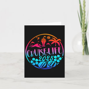 Cruise Life 2025 Family Vacation Matching Family G Card