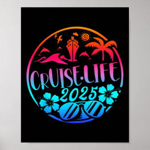 Cruise Life 2025 Family Vacation Matching Family G Poster