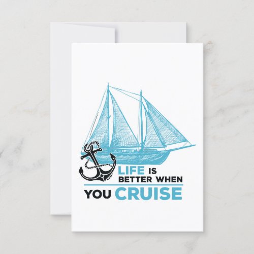 cruise life is better when you cruise invitation
