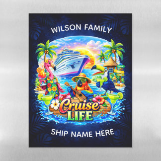 Cruise Life Magnet Dry Erase Magnetic Sheet