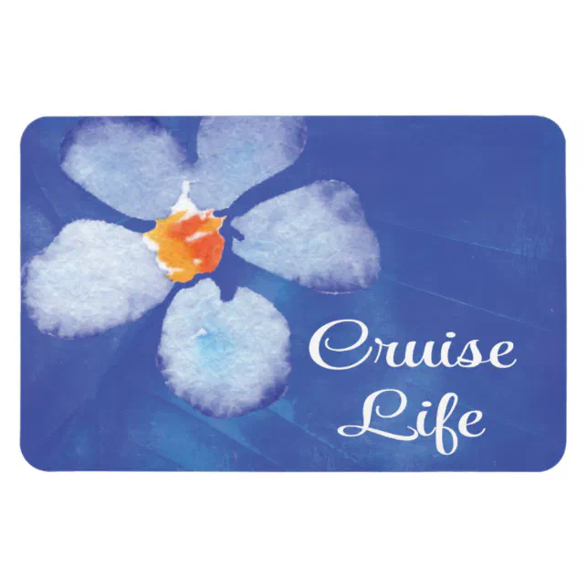 Cruise Life Stateroom Cabin Door Sign Floral Zazzle