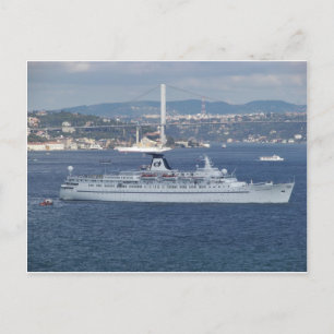 Cruise Liner Ocean Monarch Postcard