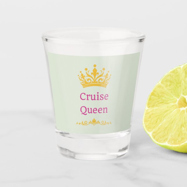   Cruise Lover Shot Glass (Front)