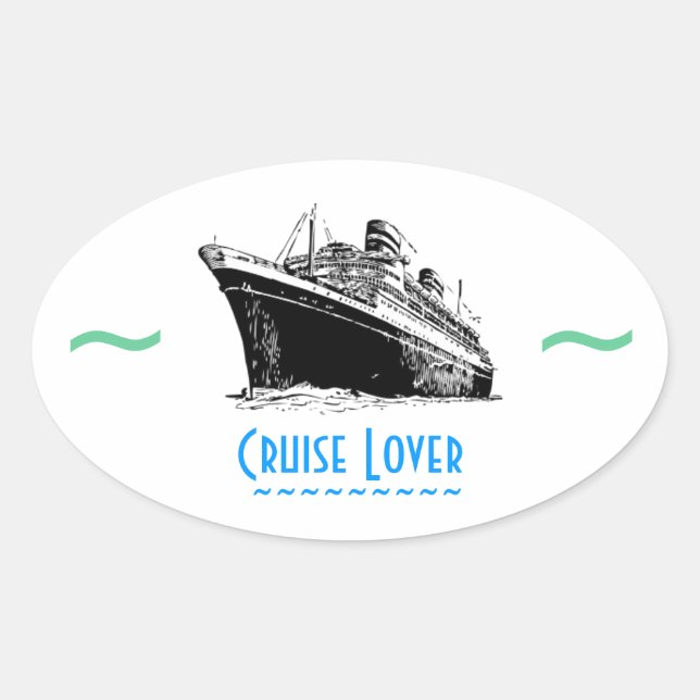 CRUISE LOVER stickers (4) (Front)