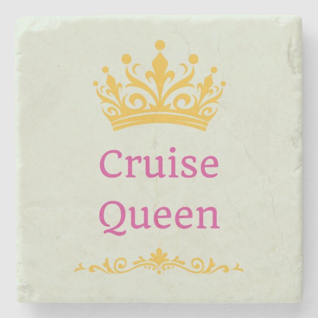   Cruise Lover Stone Coaster (Front)