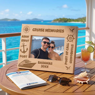 Cruise Memories Personalized Cruising  Engraved Frames
