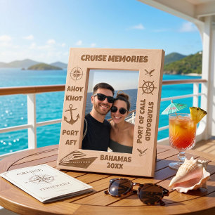 Cruise Memories Personalized Cruising  Engraved Frames