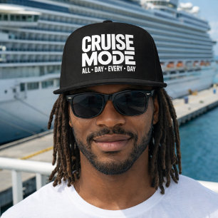 Cruise Mode All Day Every Day Snap Back Hat