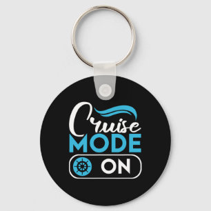 Cruise Mode On Ferry Ship Cruising Cruise Trip  Keychain