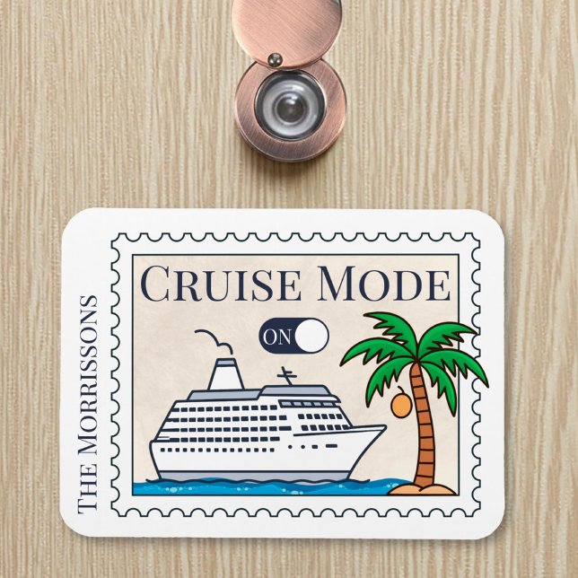 Cruise Mode On Personalized Magnet (Creator Uploaded)