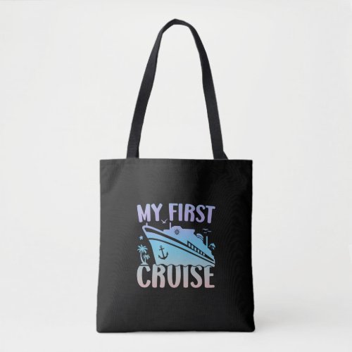 Cruise My First Cruise 2024 Family Vacation Cruise Tote Bag