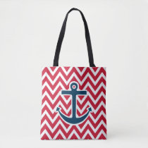 Cruise Nautical Anchor Beach Summer Tote Gift Bag