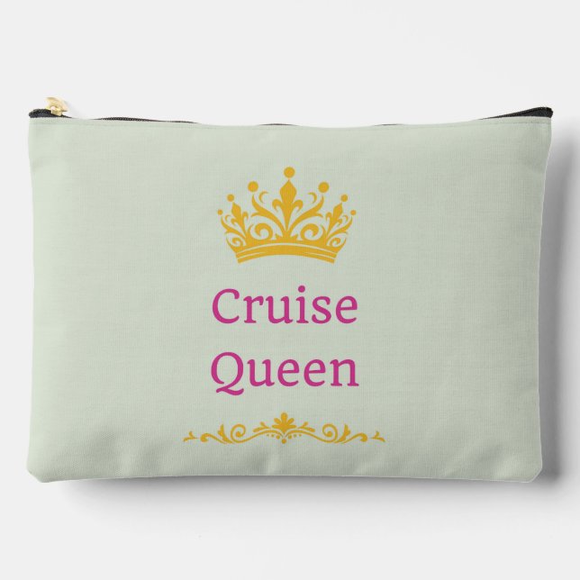 Cruise Queen Accessory Pouch (Front)