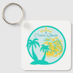 Cruise Queen Keychain