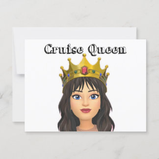 Cruise Queen postcard