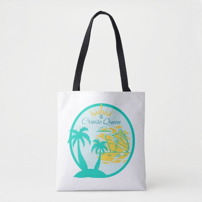 Cruise Queen Tote Bag (Front)