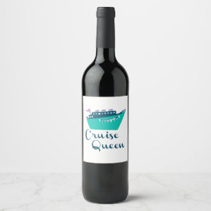 Cruise Queen Wine Label