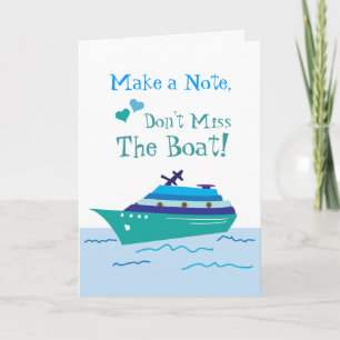 Cruise Save the Date Wedding Cards