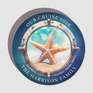 Cruise Sea Turtle Decor Door Personalized Magnet
