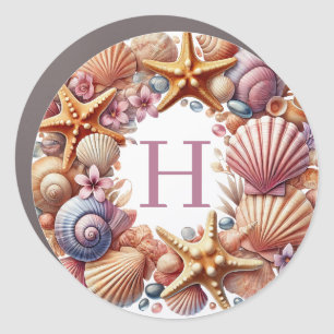 Cruise Seashell Decor Door Personalized Magnet