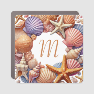 Cruise Seashells Decor Door Personalized Magnet