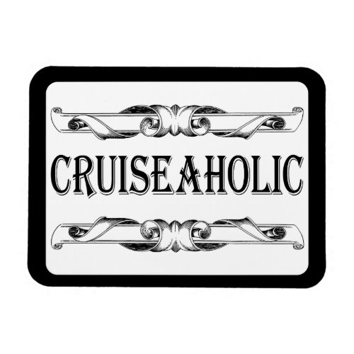 Cruise Ship Addict Stateroom Cabin Door Sign Magnet
